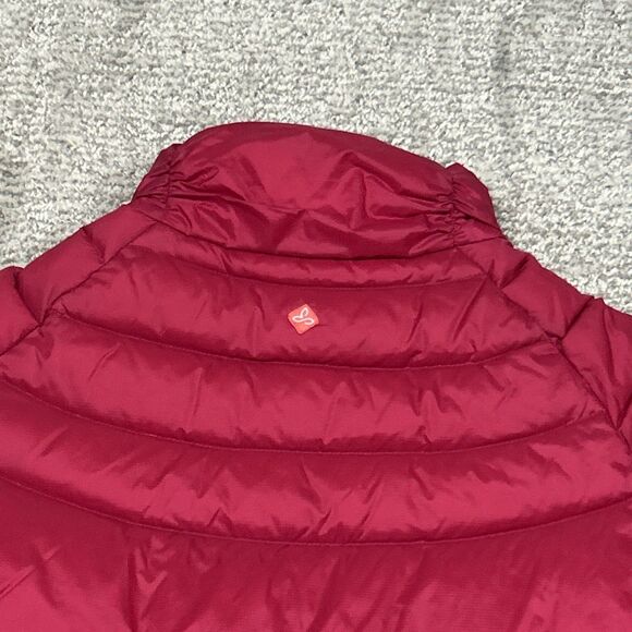 PrAna Lyra Jacket Womens Large Pink Down Packable Water Resistant Puffer Pockets - Picture 8 of 10